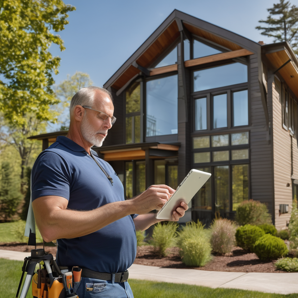 Expert roof inspection identifying wear patterns and maintenance recommendations
